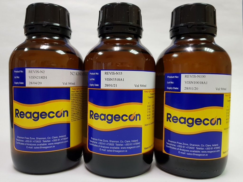 [4675406] Viscosity Standard N100, Reagecon, 230cSt/200cP, 25 °C, 500 mL