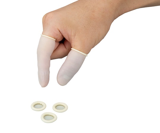 [4679412] Protective gloves, As One Corporation ASPURE Finger Cots, size L