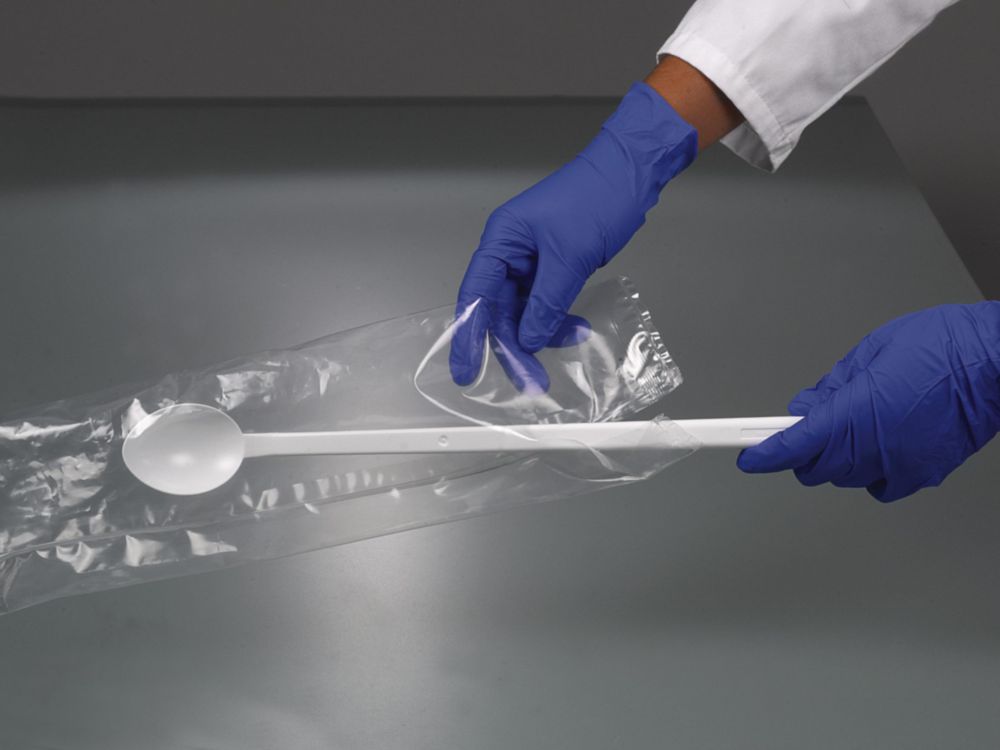 [4680831] Disposable spoon curved 10ml, PS, sterile, pcs 10