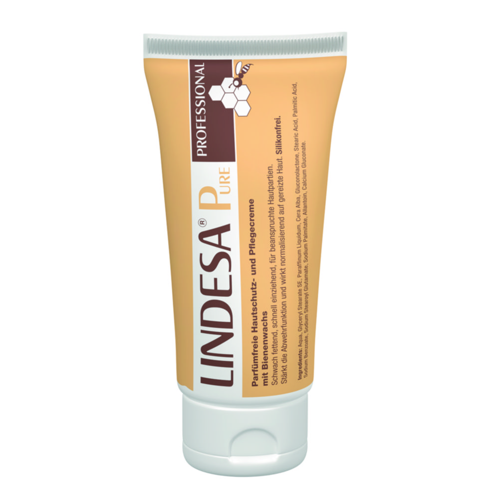 Lindesa hand lotion w/beeswax, unperfum., 100ml,50