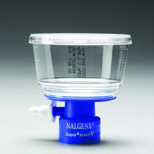 Filtration unit, Nalgene Rapid-Flow 150-0020, Nylon, 0,20 µm, 150 mL / 150 mL, sterile, 12 pcs
