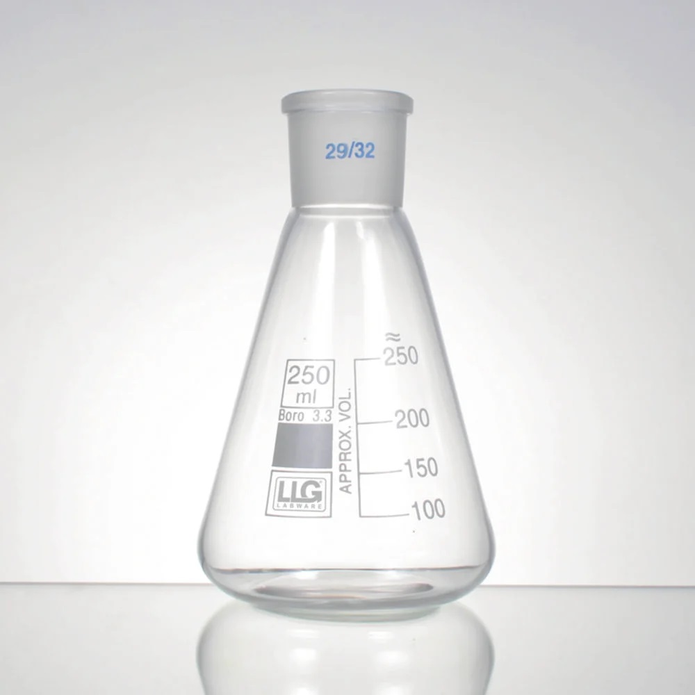 Erlenmeyer flask with NS29, LLG, 1000 mL