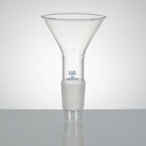 Powder funnel, LLG, NS/14/23, boro 3.3, D 60 mm, 2 pcs