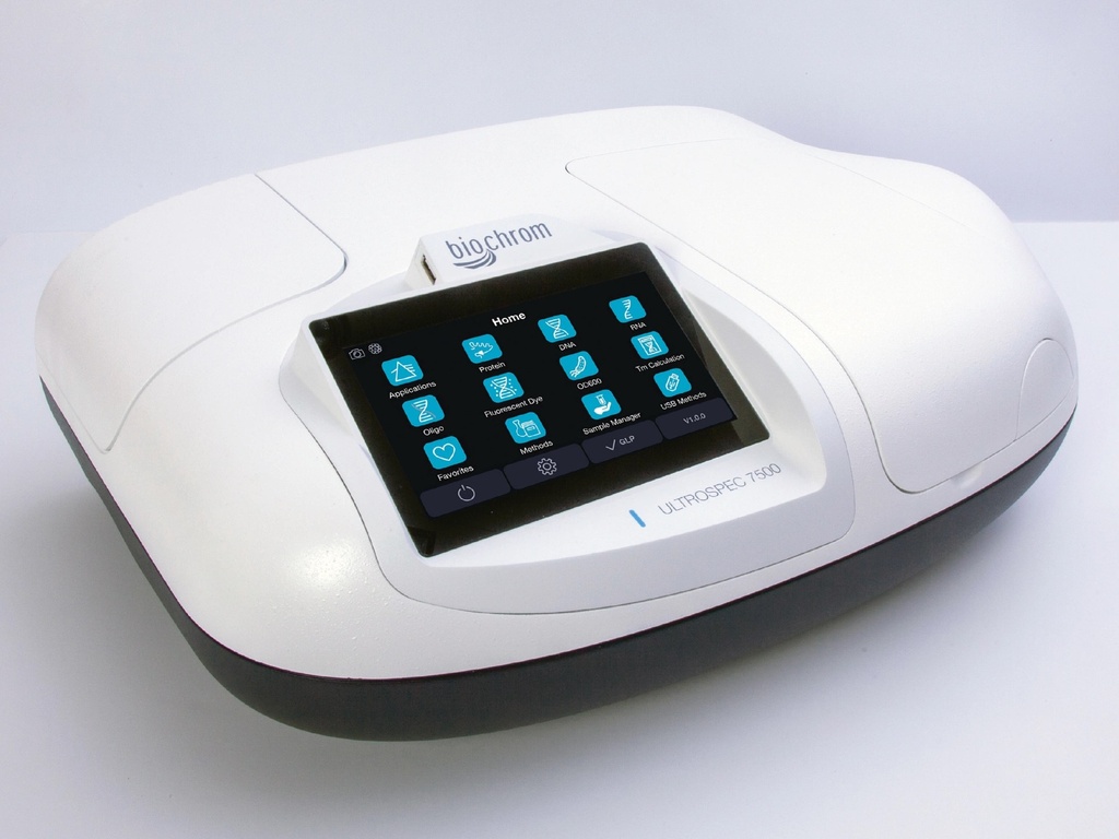 Spectrophotometer, Ultrospec 7500, UV/VIS, 190-1100 nm