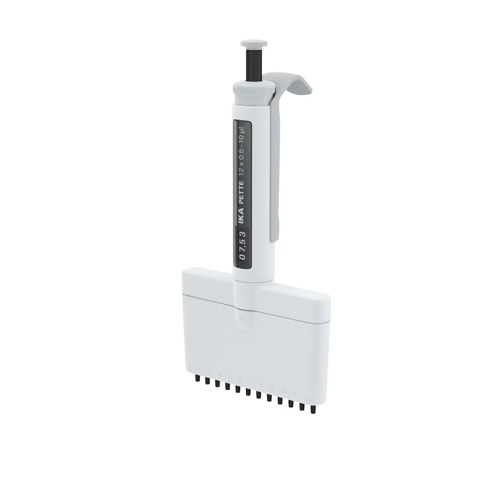 Pipette, IKA PETTE Multi, 12 channels, 0,5-10 µL