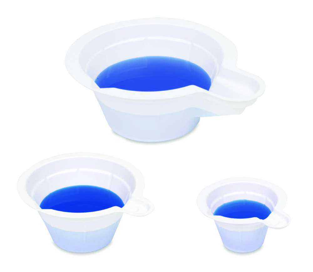 Disposable weighing boats 200 mL, PS
