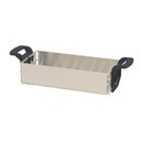 [4688724] Basket made of stainless steel, for model 100, 255x200x25mm