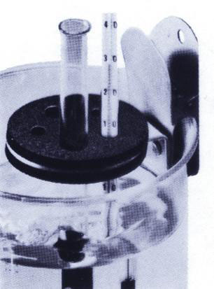 Elektrode/thermometer holder with 5 holes