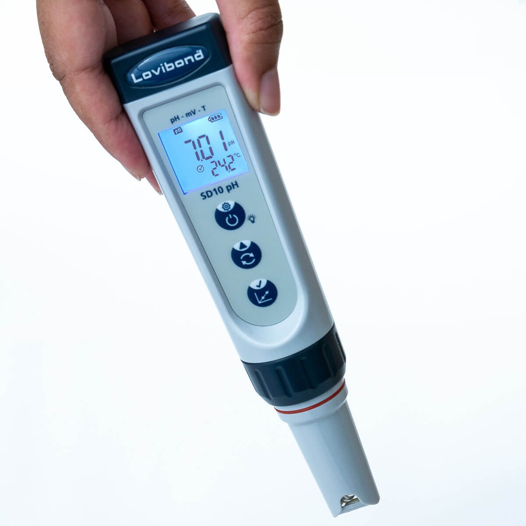 [4694724] pH tester, Lovibond SD10 pH, pH 0 to 14 ±0,01, 0 to 50 °C