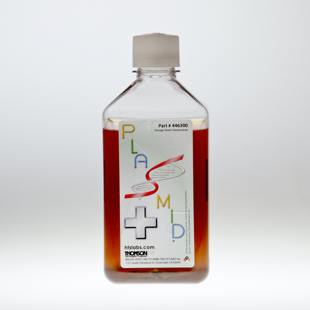 [4880120] Media, THOMSON Plasmid+®, DNA production, 1L bottles 6 each/case