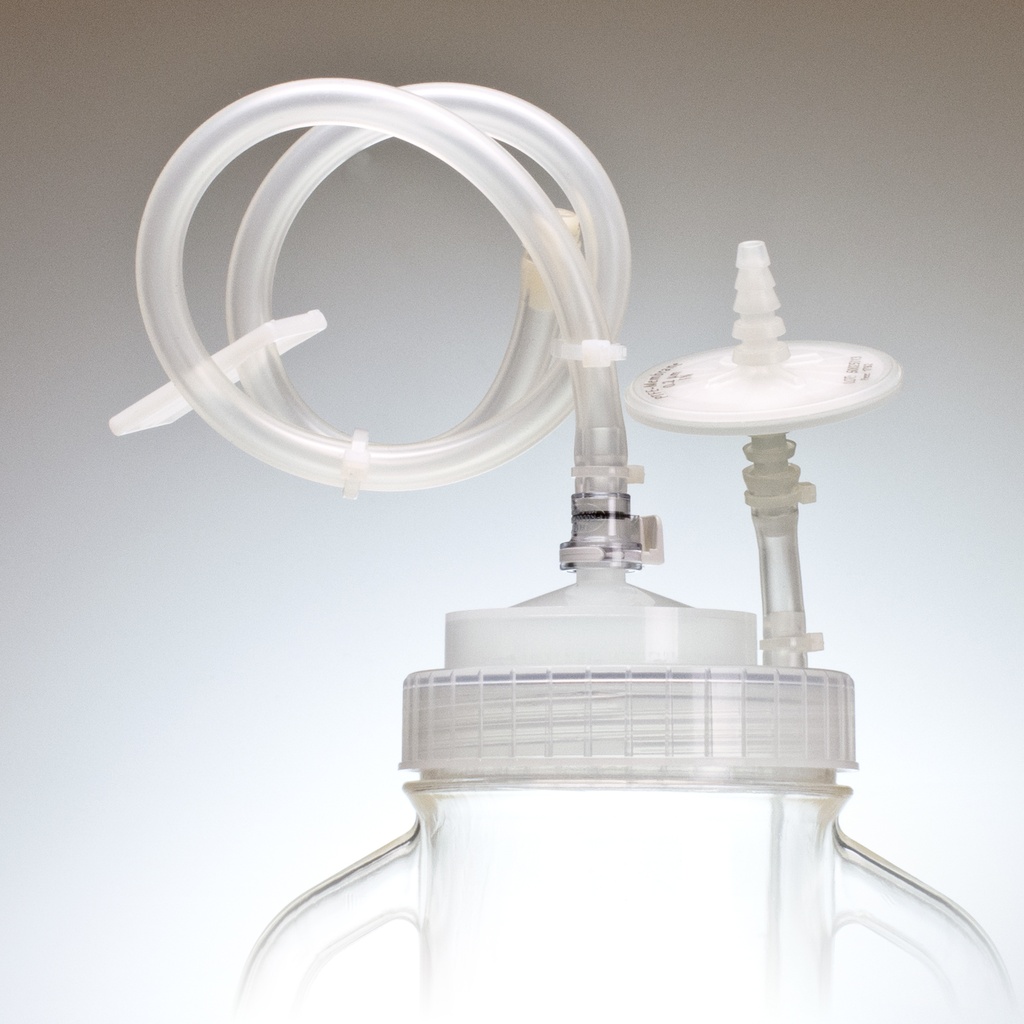 [4880136] Transfer Cap with 7/16" male connection w.tubing