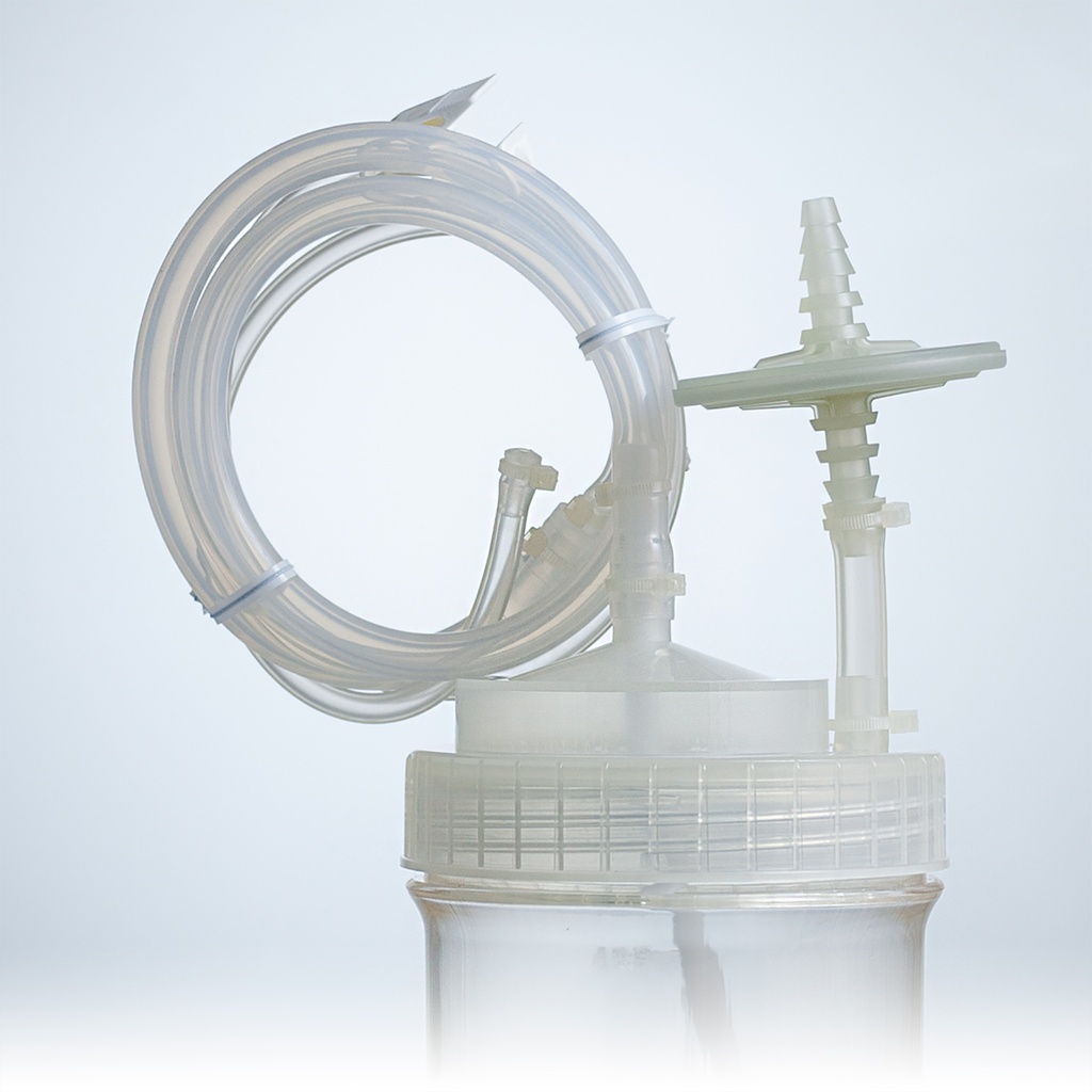 [4880156] Transfer Cap, Bidirectional w. C-flex 16 tubing for 1,6 L Optimum Growth flasks