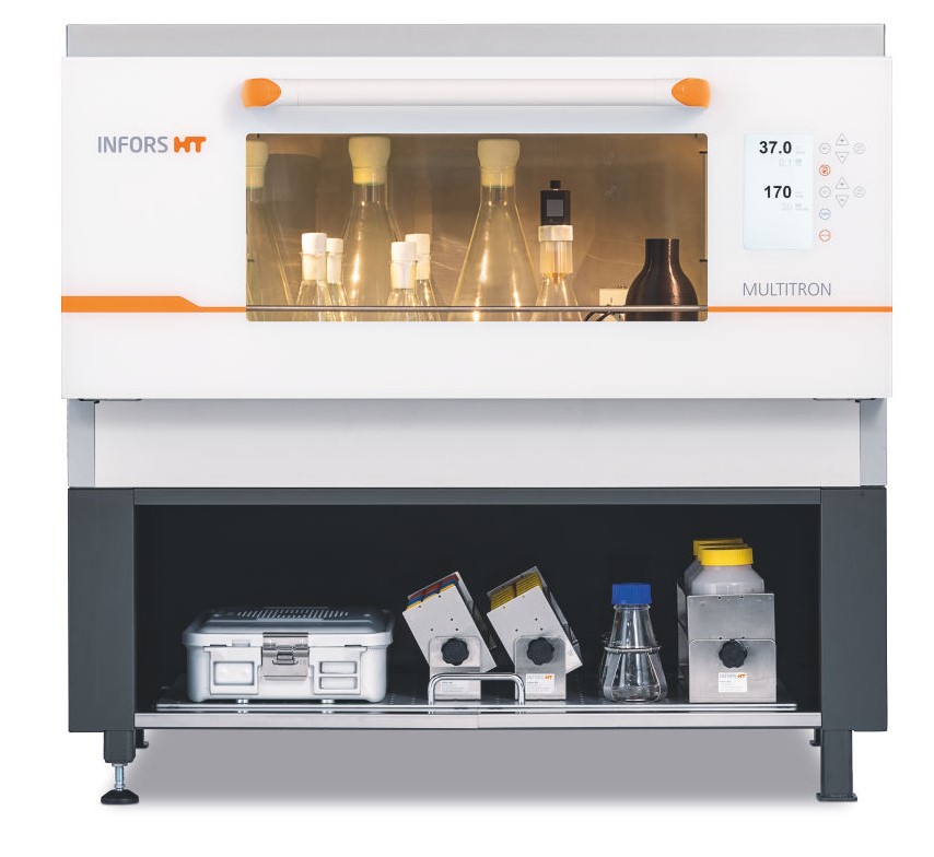 Shaking incubator, Multitron 4 - Single, High base, Ø25 mm