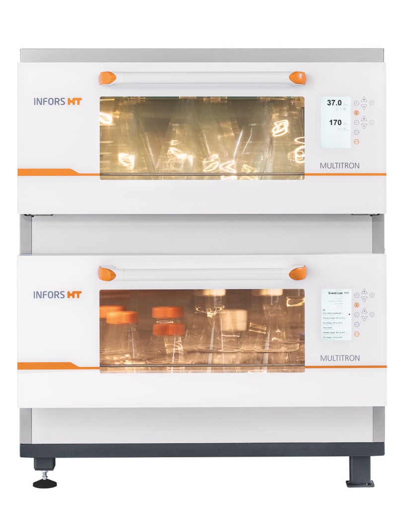 Shaking incubator, Multitron 4 - Double, High base, Ø25 mm