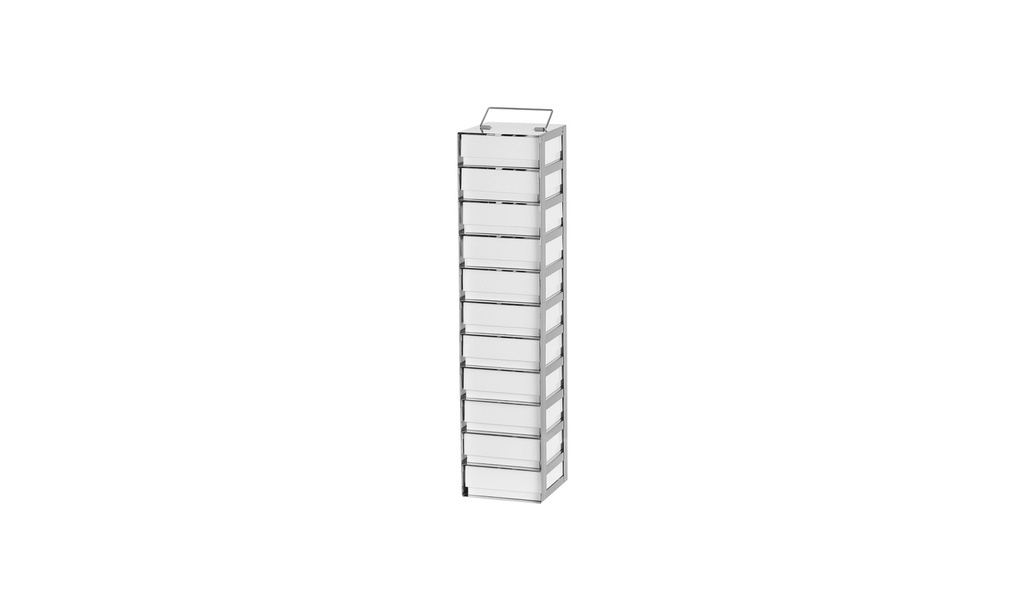 [4924514] Comfort rack chest freezer, TENAK, 50 mm box, h:609 x w:140 x d:140 mm, 11 boxes