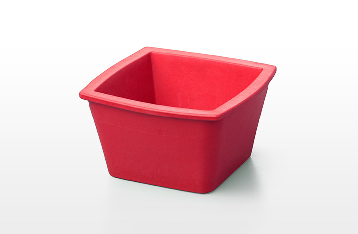[4929234] BioCision Ice pan, mini, 1 ltr., red