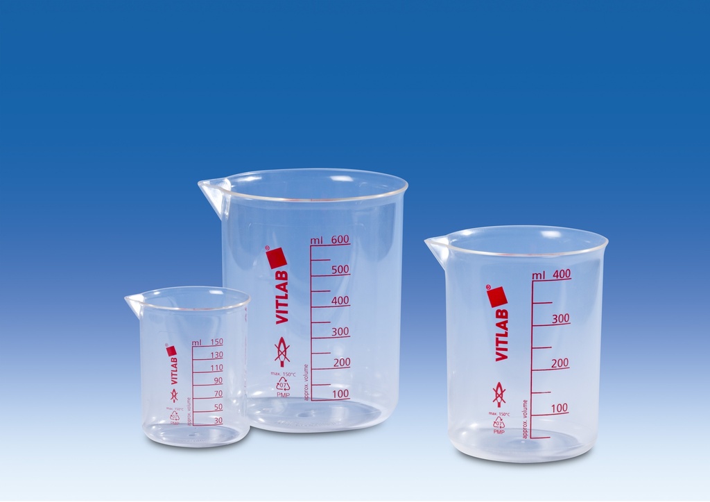 Graduated beaker tpx 500 ml
