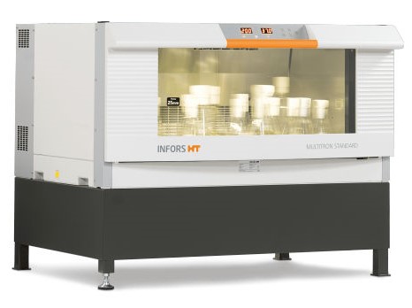 Shaking incubator, Multitron std. 2 - Single, High base, Ø25 mm