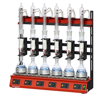 Soxhlet extraction unit R106S, 6 position, 100ml