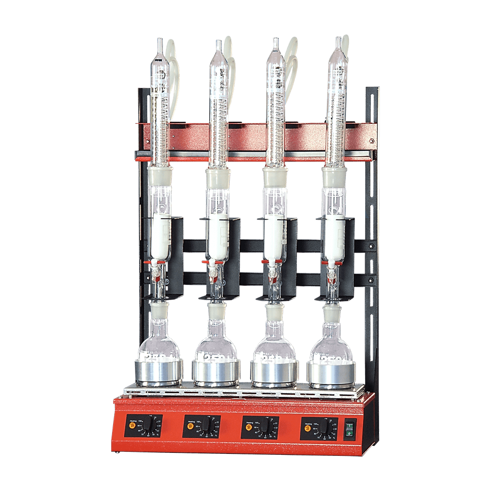 Soxhlet extraction unit R254S, 4 position, 250ml