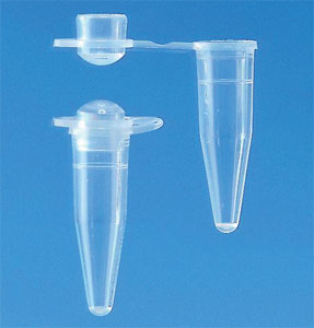 PCR 0,2 ml, clear round cap