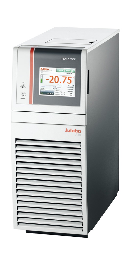 Dynamic temperature control, Julabo Presto A30, -30/250°C, 2,7kW