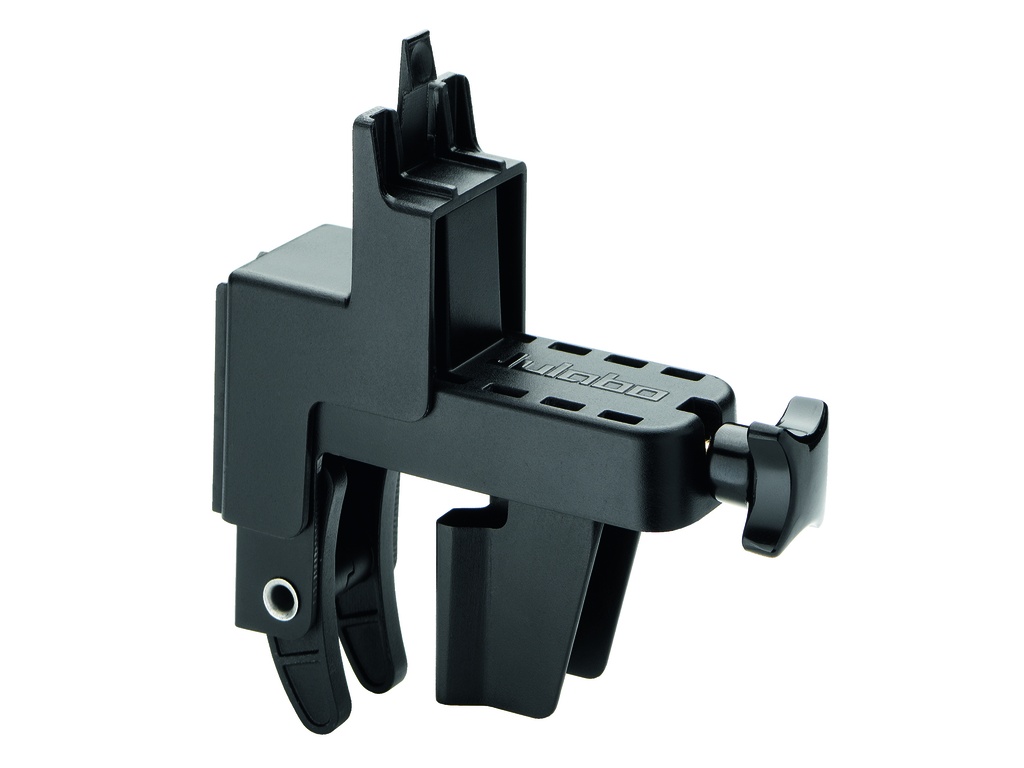 Universal bath attachment clamp for wall, max 30mm