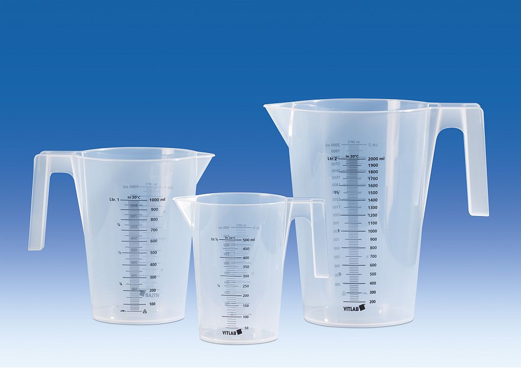 [1470345] PP measuring jars 500 ml stackable