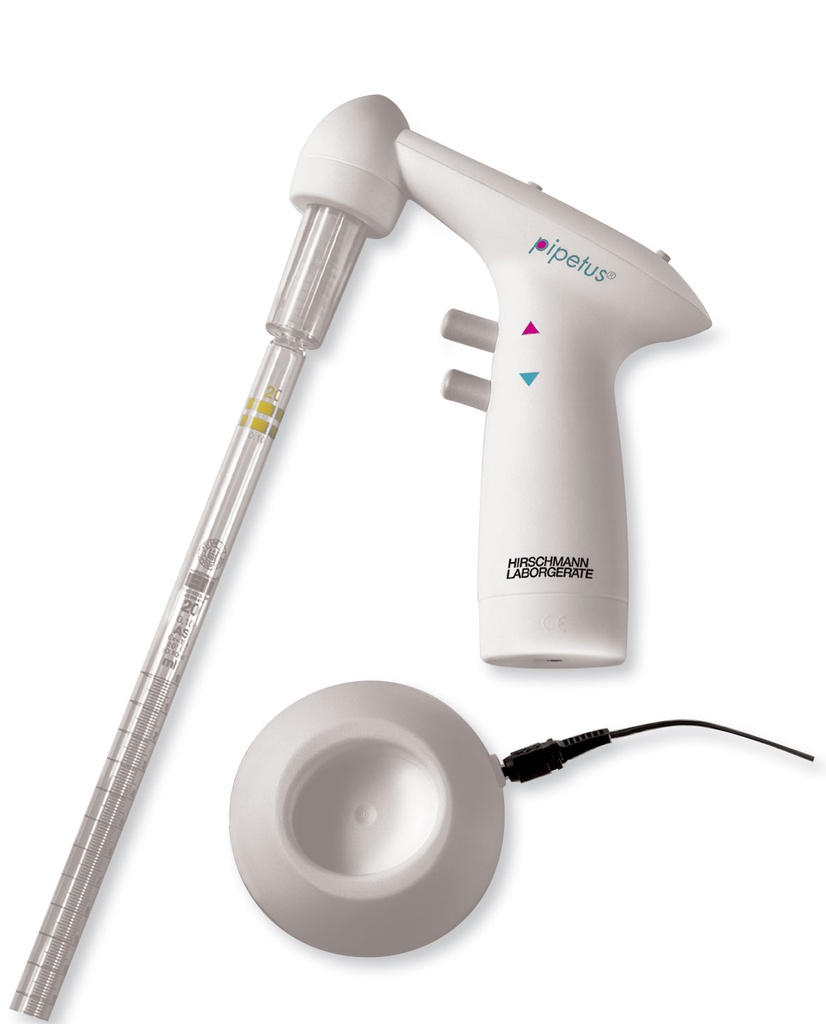 [1470420] Pipette controller, Hirschmann Pipetus, adaptor EU, 0,1 - 200 ml