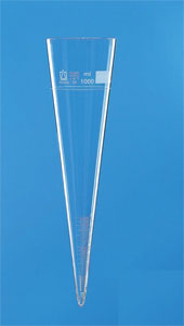[1470455] Imhoff sedimentation cone 1000 glass, w/o stopcock