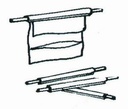 [4970816] Bag closure Interscience Bagclip for 80-100 ml bags