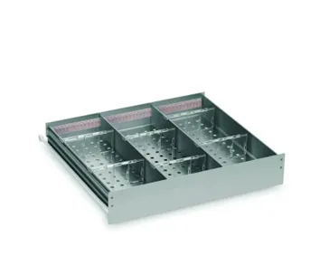 [4974240] Alu-drawer, GRAM BioCompact II 210/310/410, 420 mm, incl. Dividers