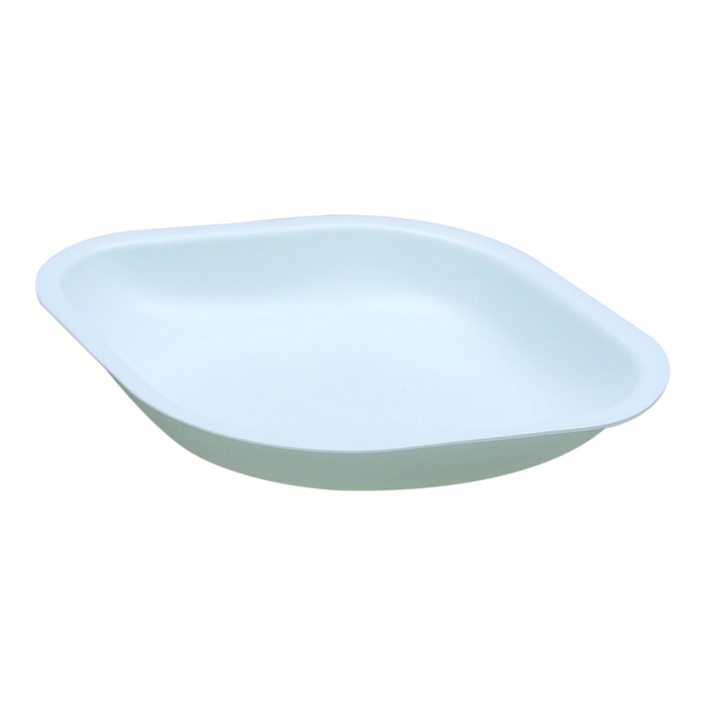 [1470559] Weighing dish, LLG, diamond, 125x100x19 mm, white, antistatic, 100 ml