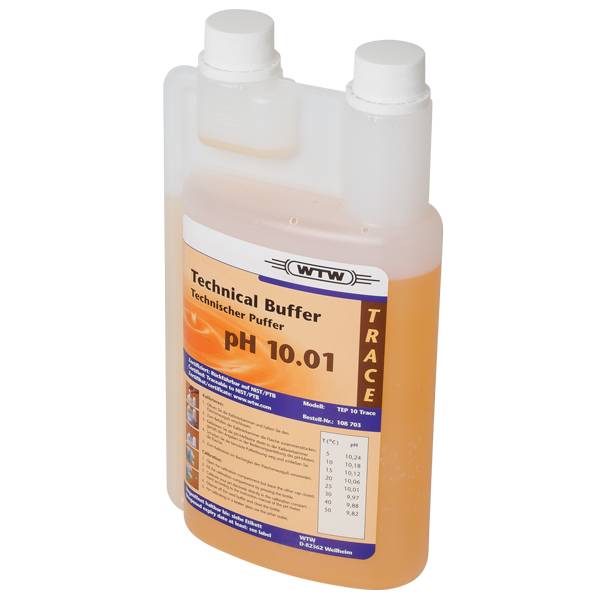 [51108703] Buffer, technical, WTW, orange, pH 10,01 ±0,03, 1000 mL