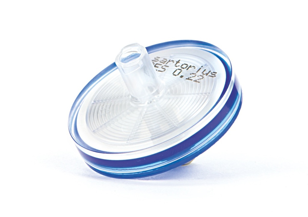 [1471210024] Syringe filter, Sartorius Minisart High Flow, PES, Ø28 mm, 0,22 µm, sterile EO, 50 pcs