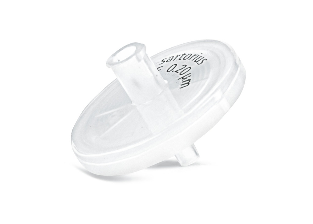 [1471501011] Syringe filter, Sartorius CE-Minisart SRP, PTFE, Ø25 mm, 0,20 µm, LSO, sterile, 50 pcs