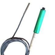 Green digital sensor low temperature Ø2,9x35mm (-200°C, 0°C), 3m cable