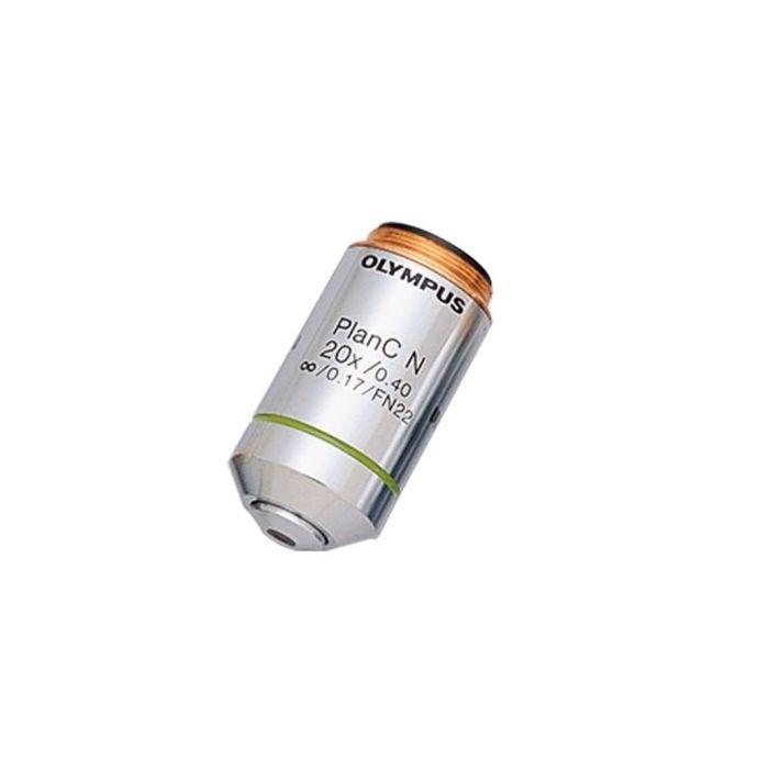 Objective, Olympus PLCN20X/0.4 Plan Achromat C, 20x, FN22