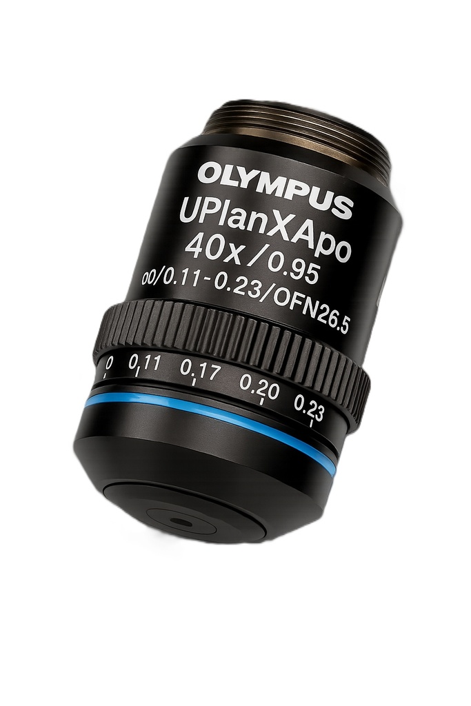 [5624222] Objective, Olympus UPLXAPO40X/0.95 Universal Plan Extended Apochromat, 40x, FN26.5, ACC