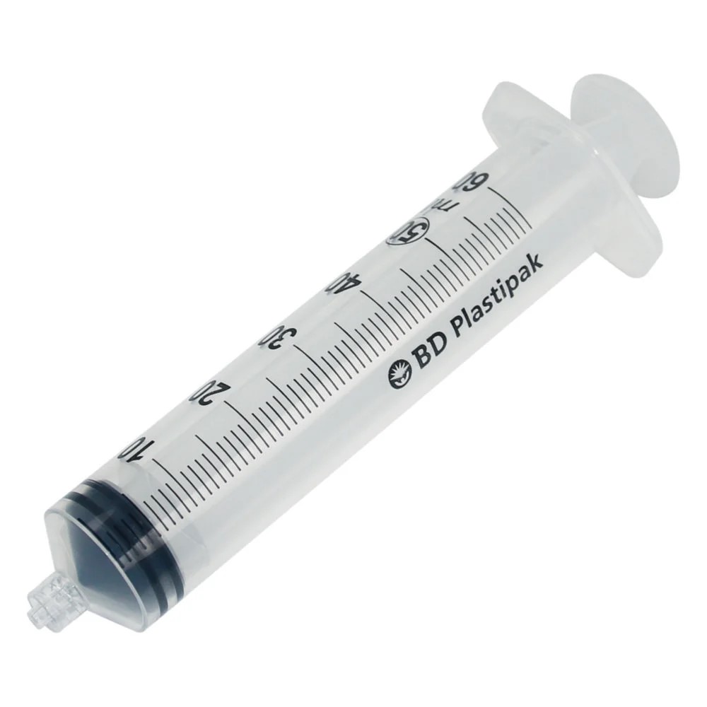 [6050099] Plastipak syringe 50/60ml luer lock. 60/pk
