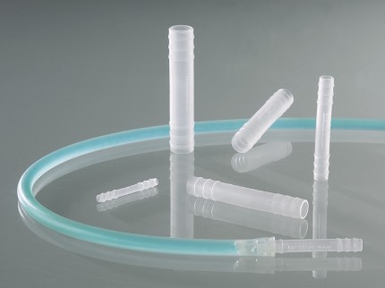 Hose tubing connectors, straight, cylindrical nozz
