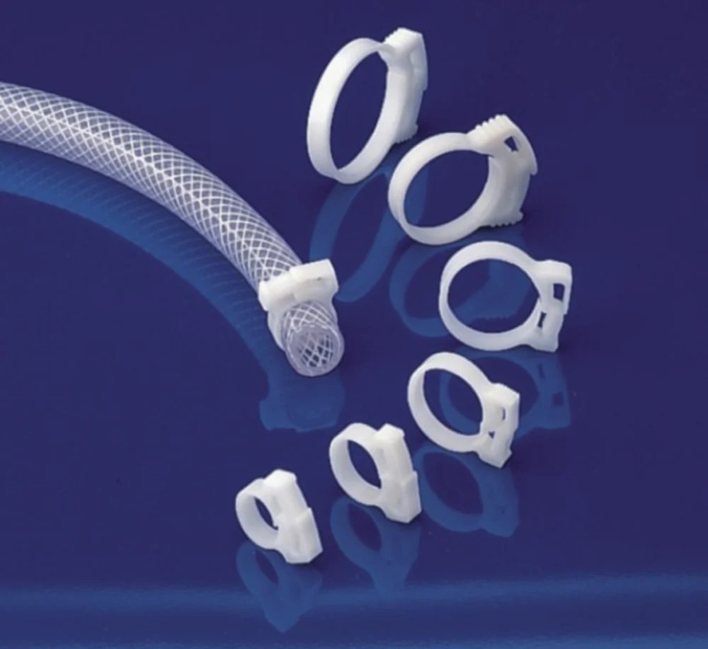 Tubing clamps POM, Jaw opening 18,0 to 20 mm