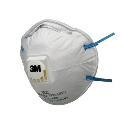 Filter mask, 3M 8822, FFP2 NR D, cool-flow valve