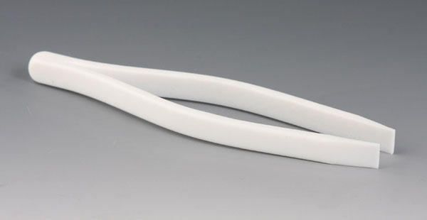 Forceps, PTFE, 200 mm, blunt ends