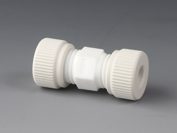 Tube fitting, straight Ø 6 mm PTFE/PTFE