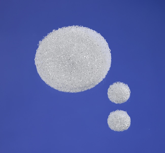 Filter plate in sintered glass, ROBU VitraPOR, Ø20 mm, por. por. 3, 16-40 µm, 10 stk