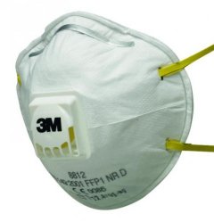 Filter mask, 3M 8812, FFP1 NR D, cool-flow valve