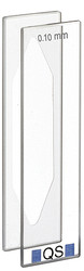 Cuvette 106-QS, 0.1mm quartz glass SUPRASIL®
