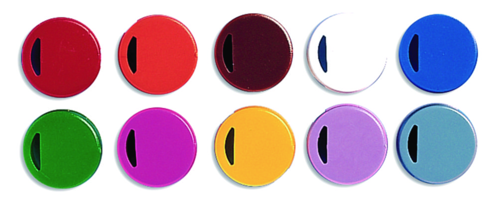 Cap insert for cryotube, Nunc, PC, pink, 500 pcs