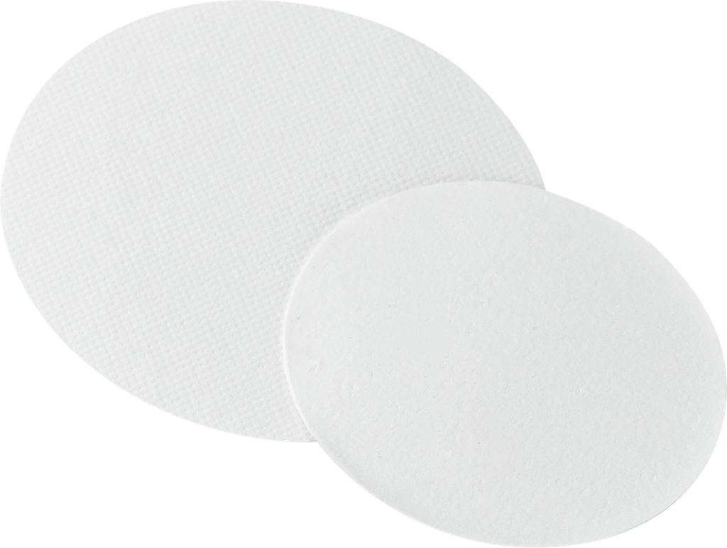 Filter circles, glass microfiber, Macherey-Nagel MN GF-6, Ø90 mm, 0,6 µm, 100 pcs